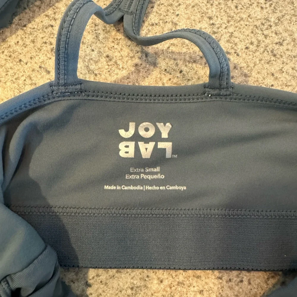 Gray Ruffle Sports Bra - JoyLab - Picture 4 of 4